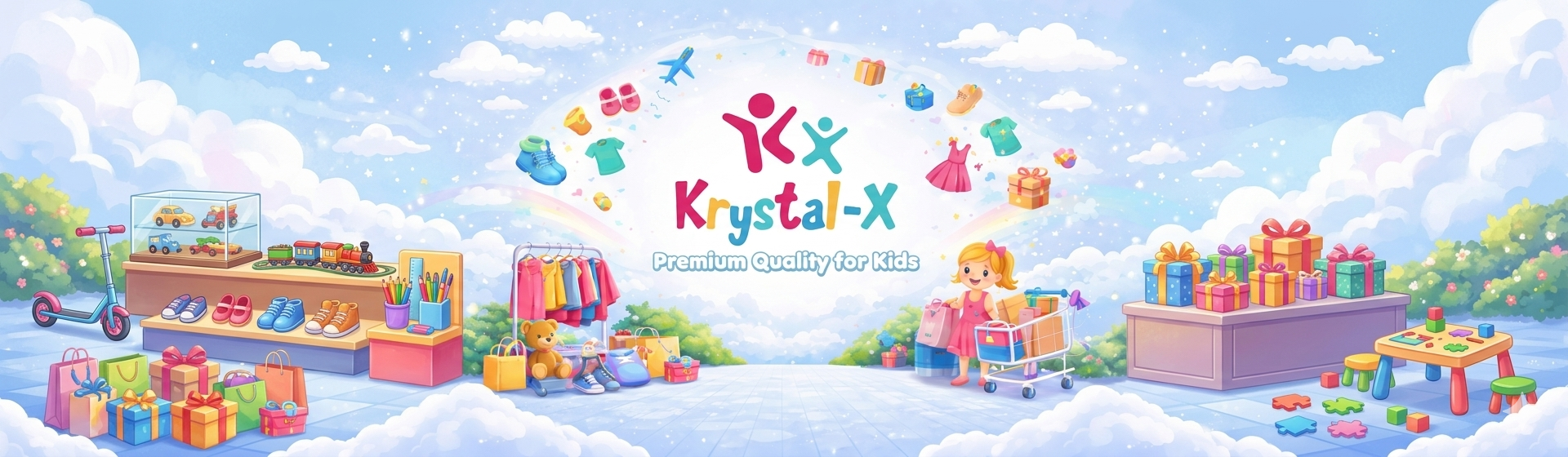 Krystal x Kidswear — 缅甸儿童服饰与时装在线商店